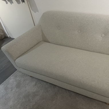 Ikea KLUBBFORS 2er Sofa beige