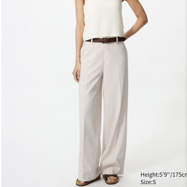Uniqlo Pleated Trouser Gr. S