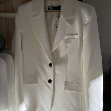 Blazer bianco ZARA taglia S