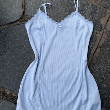H&M Divided Kleid hellblau