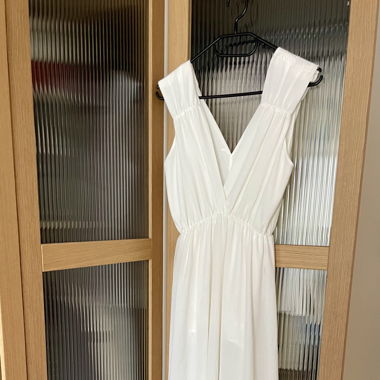 Weisses Sommerkleid