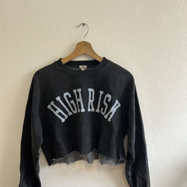Cropped hoodie