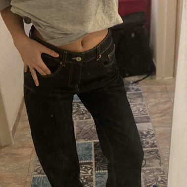 Straight baggy jeans 