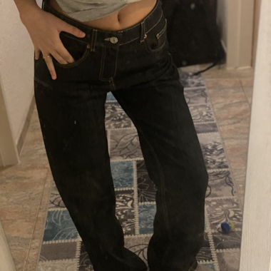 Straight baggy jeans 