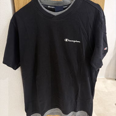 T-shirt black-grey