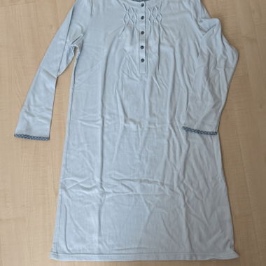 Camicia da notte vintage da donna blu - M