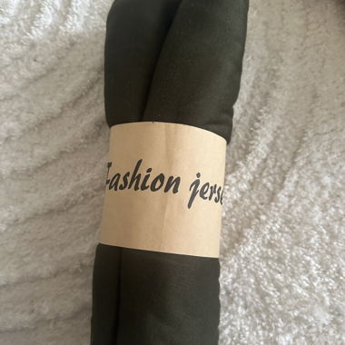Kaki jersey voile