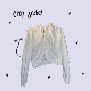 Weiße Jacke