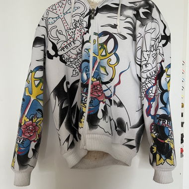 Really Point Kapuzenjacke (Ed Hardy like)