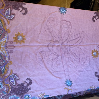 Zarter Boho-Paisley Schal