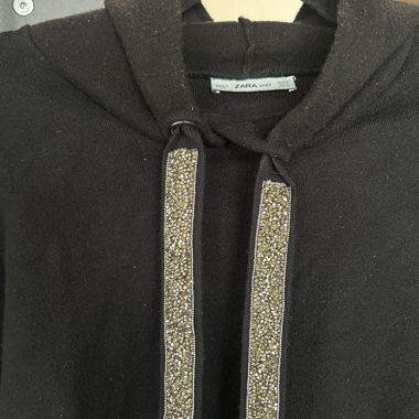 Crop top Zara sequins 