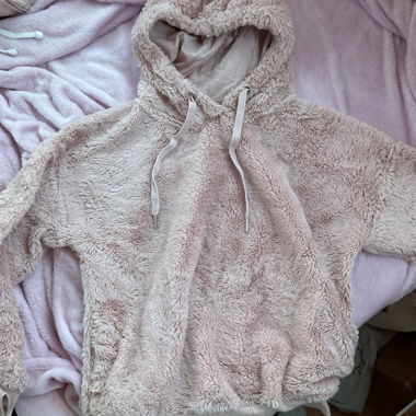 Fluffy hoodie