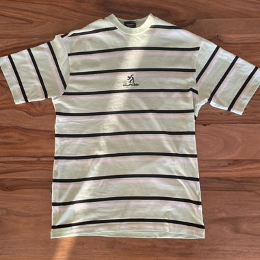 White-Black Striped T-Shirt
