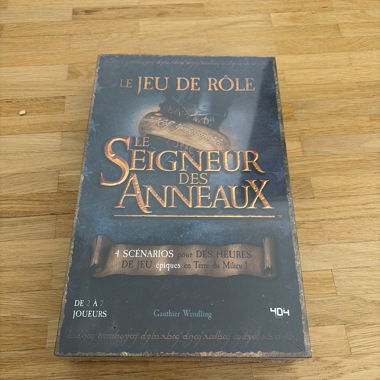 Jeu de role Seigneur des Anneaux