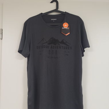 Icepeak T-Shirt da Sport Uomo L Grigio Nuovo