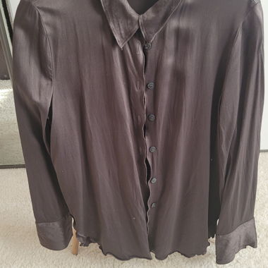 Blusa in raso Zara