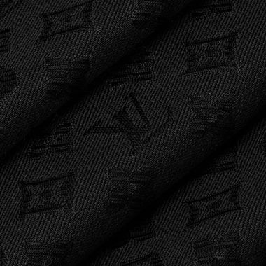Louis Vuitton schwarzer Seidenschal