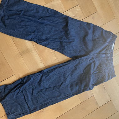 Jeans a gamba larga