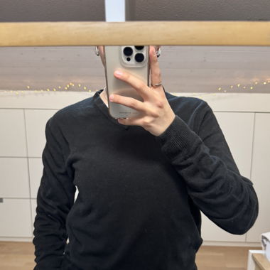 Black Formal Pullover