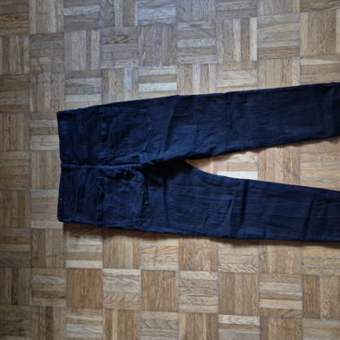 Schwarze Skinny Jeans (High Waist), Gr. 38