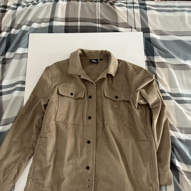Dickies Cord Hemd in Beige XL