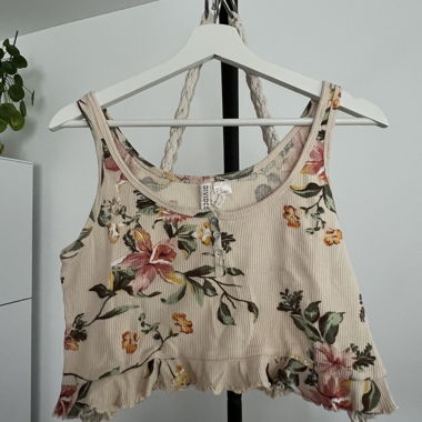 H&M Divided Haut femme avec fleurs