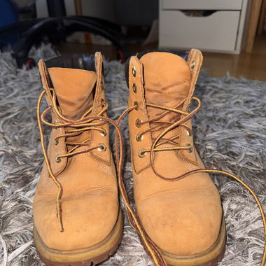 Bottes Timberland nubuck camel