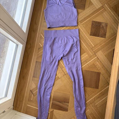 Seamless Sports Set Lilac