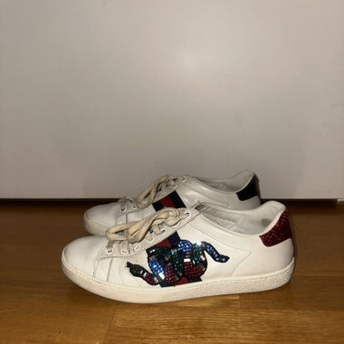 Gucci Ace Snake Sneakers