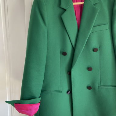 Green Zara Blazer