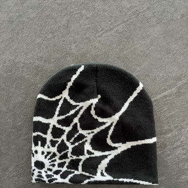 Spidermütze - schwarz