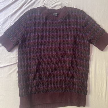 COS Lilac Knit Top