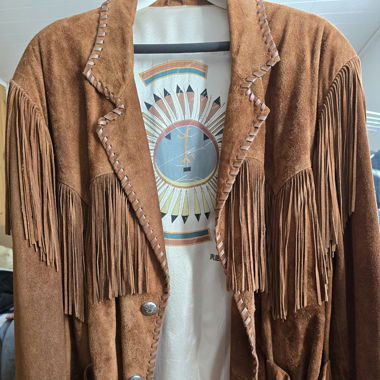 Veste REDSKINS pur daim