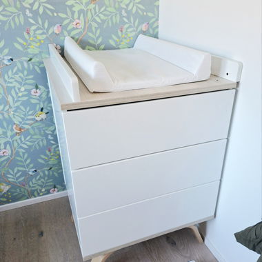 White Changing Dresser