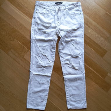 Jeans weiss (distressed)