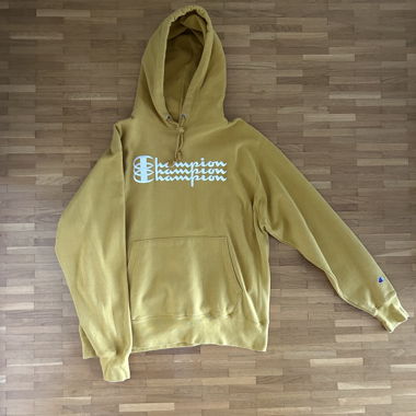 Hoodie Champion jaune