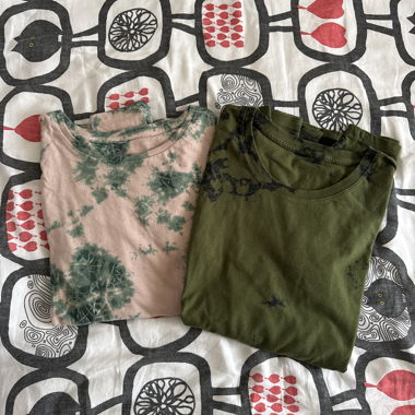 2 T-shirt Batik