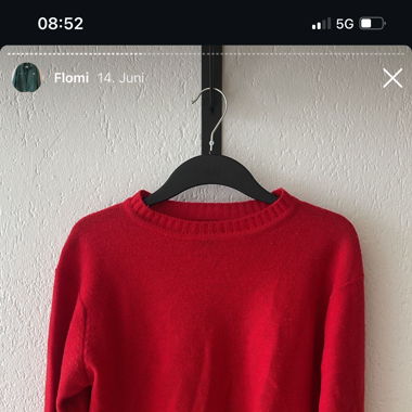 strickpulli rot