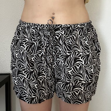Zebra Print Shorts