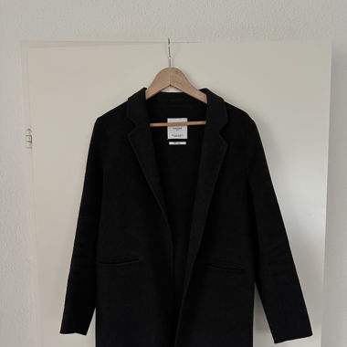 Mantel schwarz 