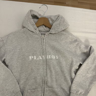 Play boy Jacke (handmade Siebdruck)