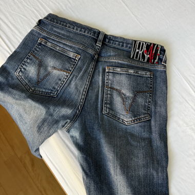 VERSACE LOW WAIST JEANS