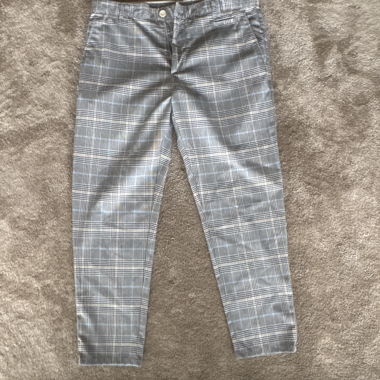 ZARA Pantaloni del completo in blu/beige/grigio/nero