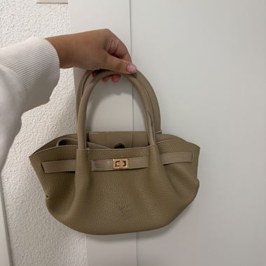 Sac à main beige