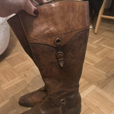 Bottes brune vintage