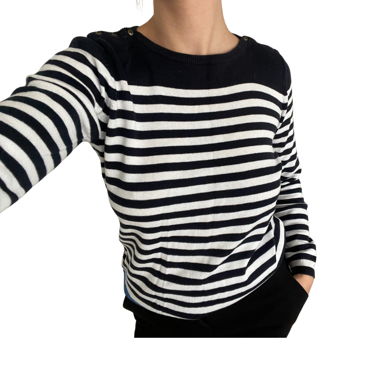 Maglione marinière a righe