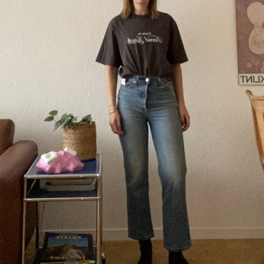 Levi‘s Straight Ribcage Jeans 