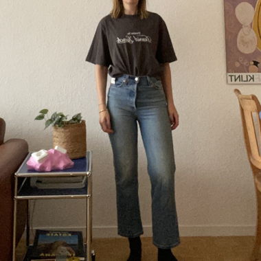 Levi‘s Straight Ribcage Jeans 