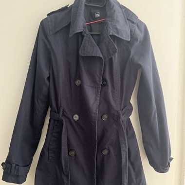 Trench blu navy