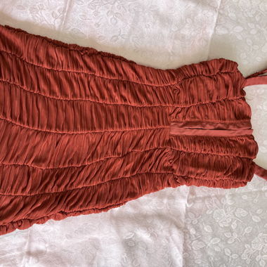 Bershka Kleid rot-orange